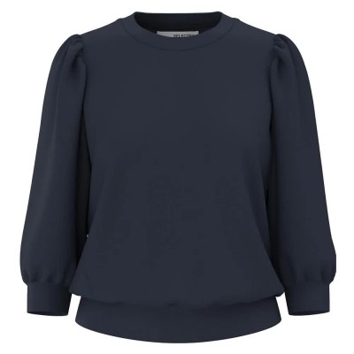 блуза,дамски,блузи,selected,tenny,sweatshirt,blue