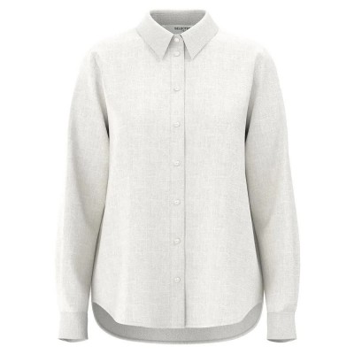 риза,с,дълъг,ръкав,дамски,блузи,дамски,ризи,selected,viva,long,sleeve,shirt,white,(snow,white)
