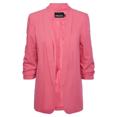 сако,дамски,сака,pieces,boss,3,4,blazer,pink,(hot,pink)