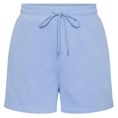 къси,панталони,дамски,панталони,pieces,chilli,summer,high,waist,shorts,hydrangea,(blue)
