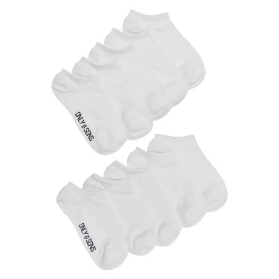 чорапи,мъжки,чорапи,only,&,sons,finch,socks,10,pairs,white,(white,10,white)