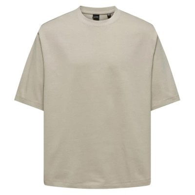 тениска,мъжки,тениски,only,&,sons,millenium,short,sleeve,t,shirt,silver,lining,(beige)