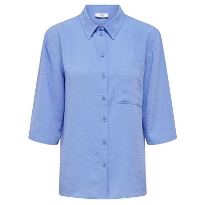 дамски,блузи,дамски,ризи,jdy,divya,3,4,sleeve,shirt,blue,(hydrangea)