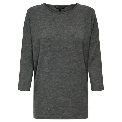 тениска,дамски,тениски,only,glamour,3,4,sleeve,t,shirt,grey,(phantom,detail,melange)