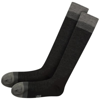 чорапи,дамски,чорапи,lenz,merino,compression,1,long,socks,black,(darkgrey)