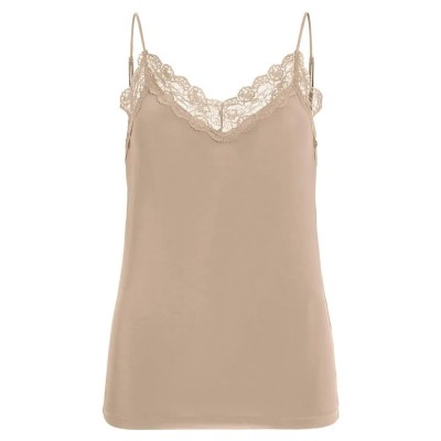 тениска,дамски,тениски,object,leena,new,lace,sleeveless,t,shirt,beige,(humus)