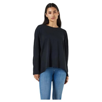 тениска,дамски,тениски,noisy,may,27026082,mathilde,long,sleeve,t,shirt,black,(black)