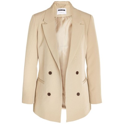 сако,дамски,сака,noisy,may,vivian,blazer,beige