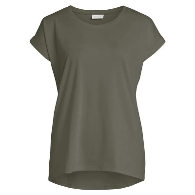 тениска,дамски,тениски,vila,dreamers,short,sleeve,t,shirt,dusty,olive,(green)