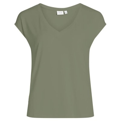 тениска,дамски,тениски,vila,modala,sleeveless,v,neck,t,shirt,green,(oil,green)