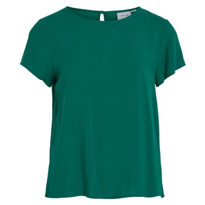 тениска,дамски,тениски,vila,paya,short,sleeve,t,shirt,green,(ultramarine,green,aop,nala)