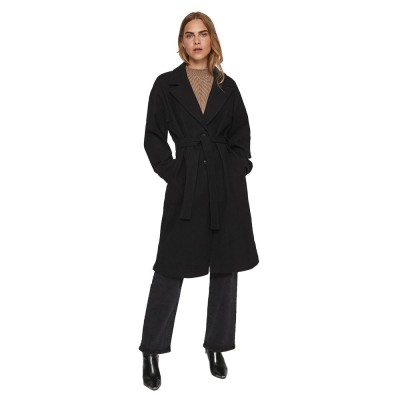 палто,дамски,якета,и,палта,vila,poko,trench,coat,black