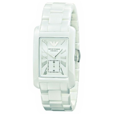 часовник,часовници,armani,ar1408,watch,white
