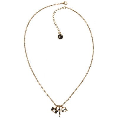 бижутерия,karl,lagerfeld,5512301,necklace,golden