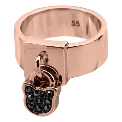 бижутерия,karl,lagerfeld,5512317,ring,golden,(rose,gold)
