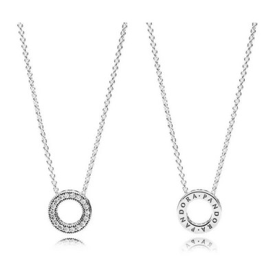 бижутерия,pandora,397436cz,necklace,silver,(silver)