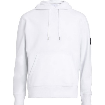 суичър,мъжки,пуловери,calvin,klein,jeans,badge,hoodie,white