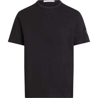 тениска,мъжки,тениски,calvin,klein,jeans,badge,regular,short,sleeve,t,shirt,black