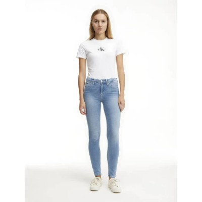 дънки,дамски,панталони,calvin,klein,jeans,skinny,fit,jeans,white,(denim,light)