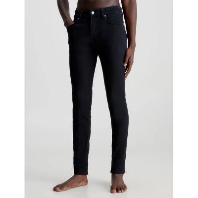 дънки,мъжки,панталони,calvin,klein,jeans,super,skinny,fit,jeans,black