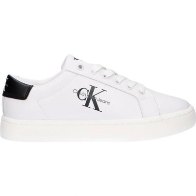 маратонки,дамски,маратонки,calvin,klein,classic,cupsole,trainers,white