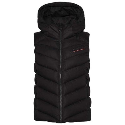 потник,дамски,потници,superdry,microfibre,padded,vest,black