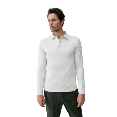 мъжки,блузи,с,яка,born,living,yoga,maroni,long,sleeve,polo,white,chalk