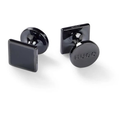 бижутерия,hugo,e,totake,10191262,cufflinks,silver,(black)