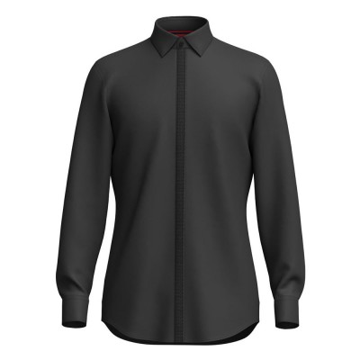 риза,с,дълъг,ръкав,мъжки,ризи,hugo,keidi,10181991,long,sleeve,shirt,black