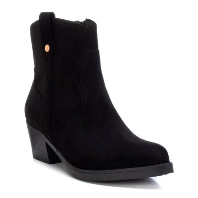 дамски,боти,мъжки,боти,xti,14203,heel,booties,black,(black)