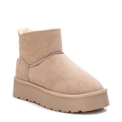 дамски,боти,мъжки,боти,xti,142197,flat,booties,brown,(beige)