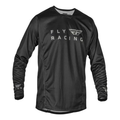 блуза,с,дълъг,ръкав,мъжки,тениски,дамски,тениски,fly,racing,radium,long,sleeve,jersey,black,(black,grey)