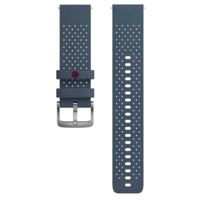 други,аксесоари,polar,22,mm,silicone,strap,blue,(blue,grey)