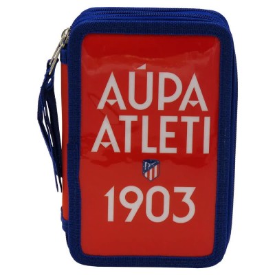 канцеларски,принадлежности,atletico,de,madrid,filled,triple,pencil,case,red,(red)