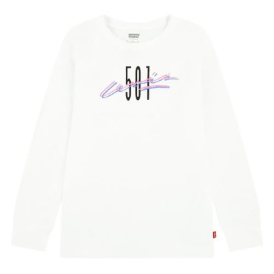 тениска,детски,тениски,levi´s,®,501,archival,long,sleeve,t,shirt,white,(bright,white)
