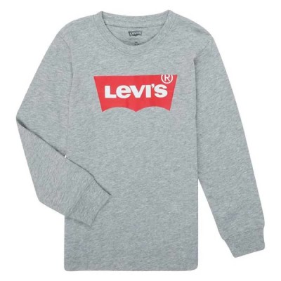 тениска,детски,тениски,levi´s,®,8e8646,batwing,long,sleeve,t,shirt,grey,(peche)