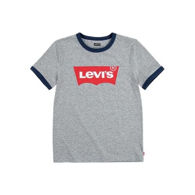 тениска,мъжки,тениски,дамски,тениски,levi´s,®,batwing,ringer,short,sleeve,t,shirt,grey,(peche)