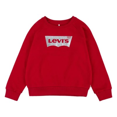 блуза,детски,блузи,levi´s,®,batwing,sweatshirt,red,(chili,pepper)