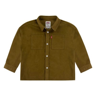 риза,с,дълъг,ръкав,детски,ризи,levi's®,corduroy,long,sleeve,shirt,brown