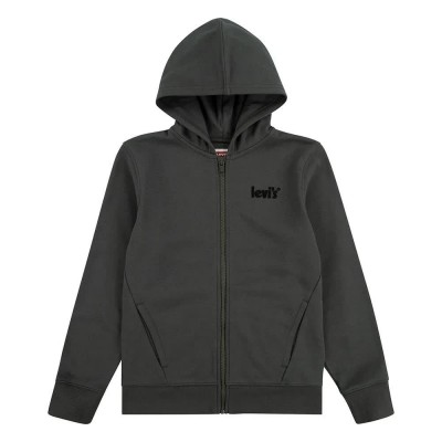 блуза,детски,блузи,levi´s,®,logo,full,zip,sweatshirt,black,(dark,shadow)