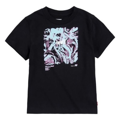 тениска,детски,тениски,levi´s,®,make,your,mark,short,sleeve,t,shirt,black,(black)