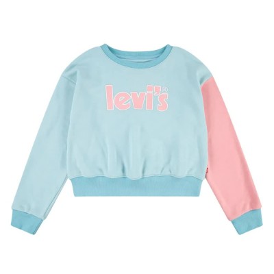 блуза,детски,блузи,levi's®,meet&greet,color,block,sweatshirt,blue