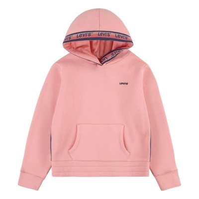 суичър,детски,блузи,levi's®,meet&greet,taping,hoodie,pink