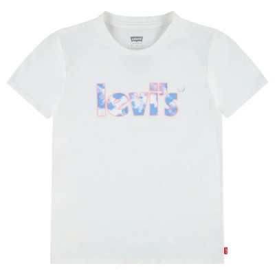 тениска,детски,тениски,levi´s,®,tie,dye,poster,logo,short,sleeve,t,shirt,white,(white,alyssum)