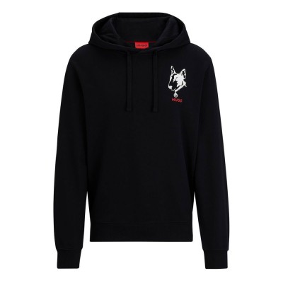 блуза,мъжки,пуловери,hugo,dammico,10233395,sweatshirt,black