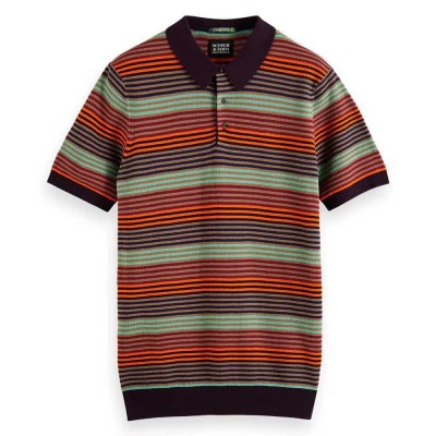 мъжки,блузи,с,яка,scotch,&,soda,174565,short,sleeve,polo,orange