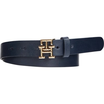 колан,колани,tommy,hilfiger,logo,2.5,cm,belt,blue,(space,blue)
