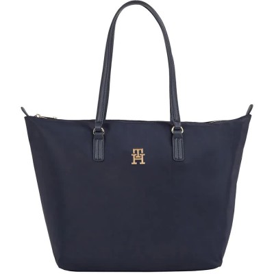 пазарска,чанта,всички,чанти,tommy,hilfiger,poppy,shopper,bag,blue
