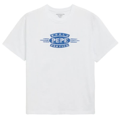 тениска,мъжки,тениски,pepe,jeans,50th,anniversary,1,short,sleeve,t,shirt,white,(white)