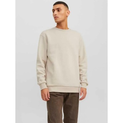 блуза,мъжки,пуловери,jack,&,jones,bradley,sweatshirt,moonbeam,(beige)